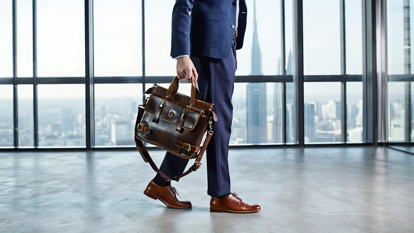 Leather Backpacks with Laptop Compartments for Office Use | Best Office Backpacks India 2025