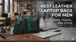 Best Leather Laptop Bags for Men for Work, Travel, and Style