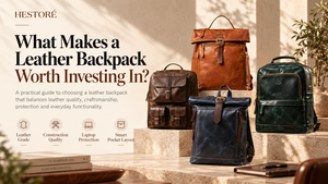 Leather Backpack for Men: A Buyer’s Guide to Materials, Construction and Fit