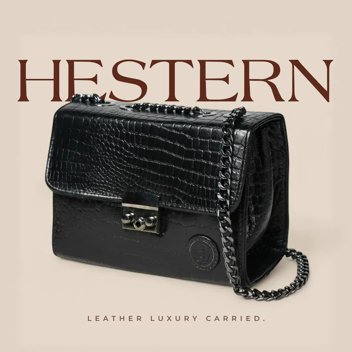 Obsidian Executive Leather Sling Bag - Rich Green