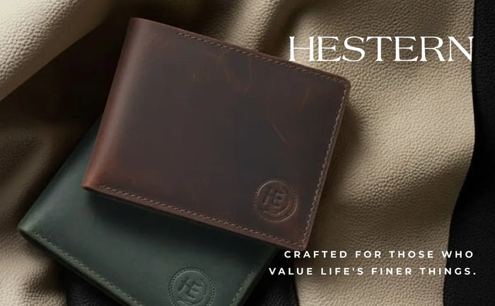 Vintage Leather RFID Wallet - Rich Green
