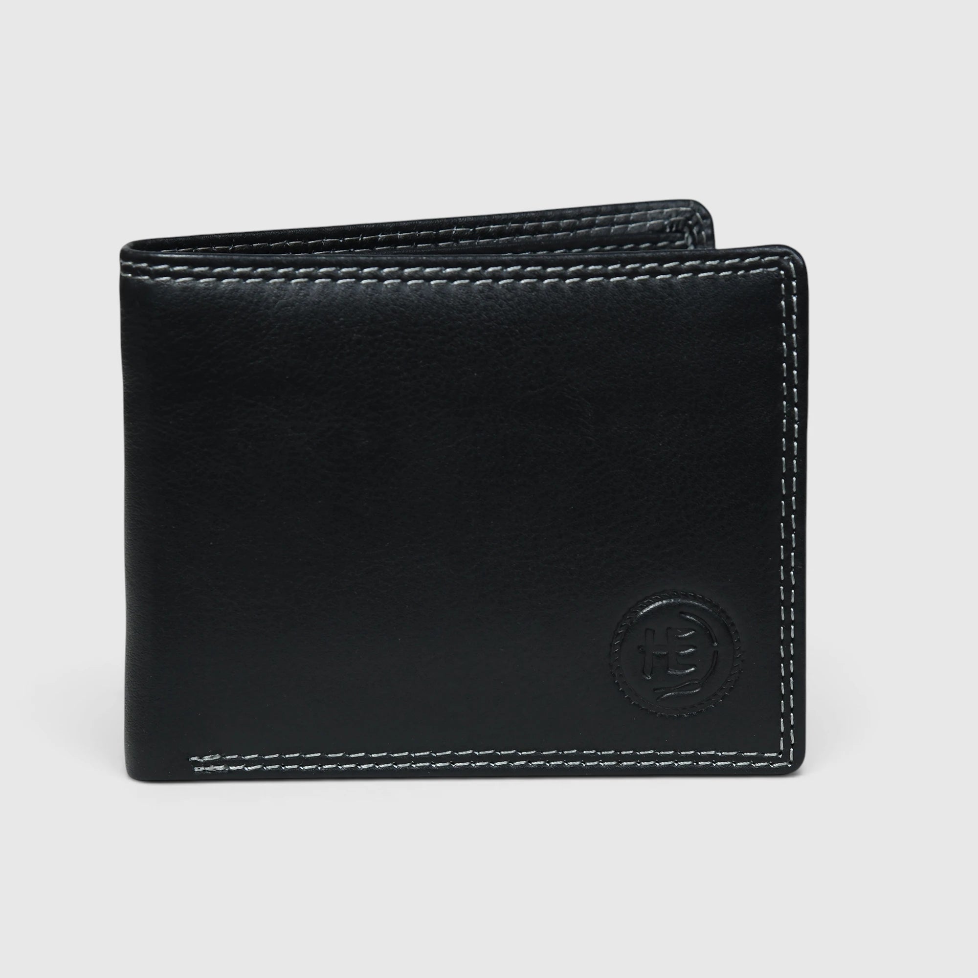 NoirCraft Classic Leather Wallet – Black