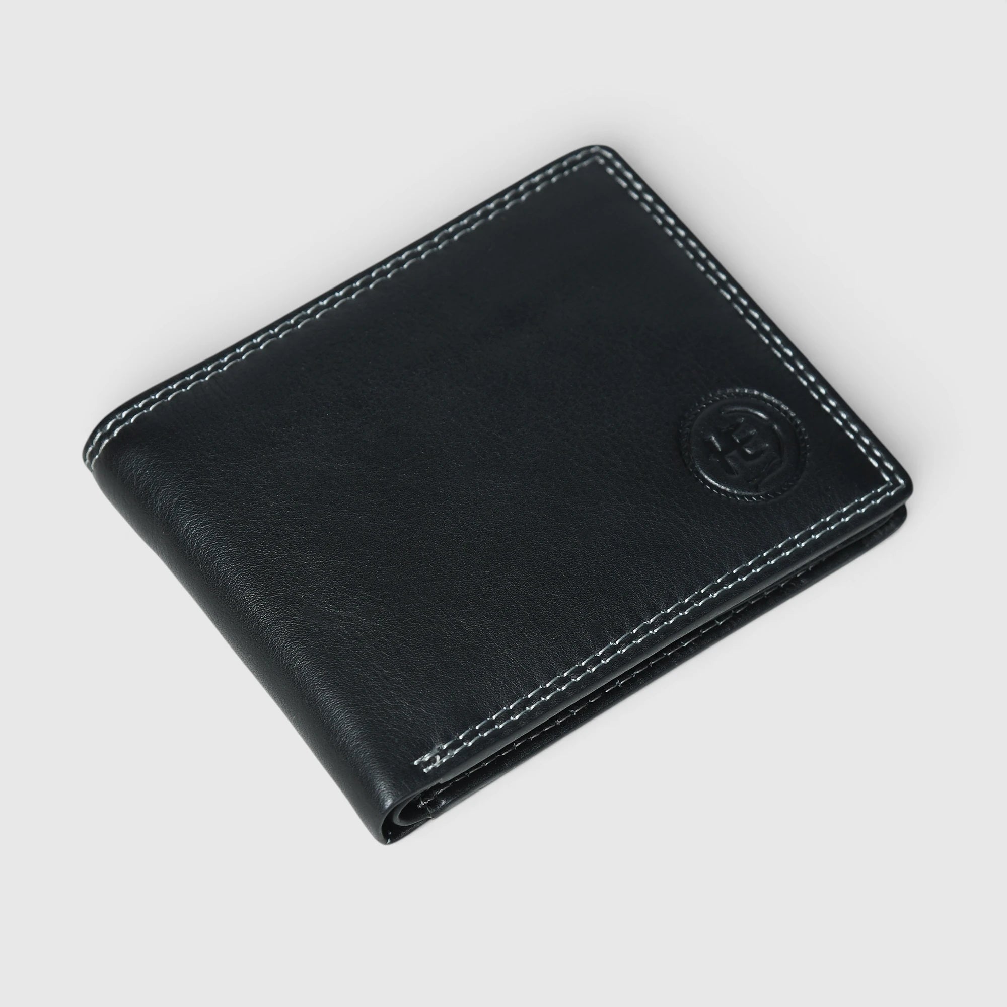 NoirCraft Classic Leather Wallet – Black