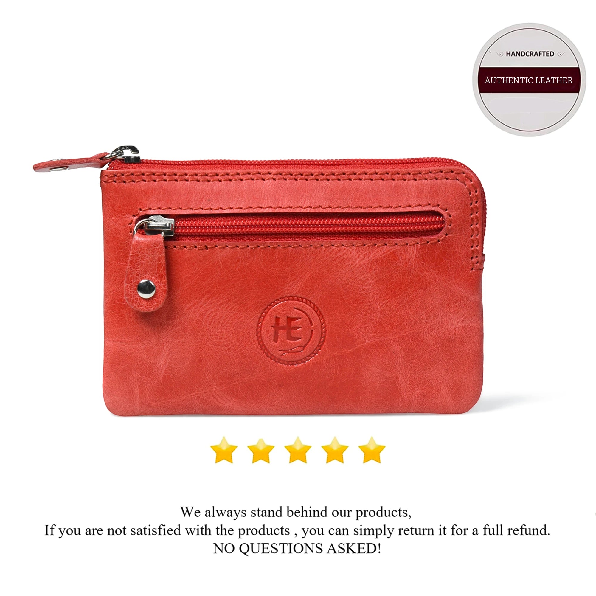 NomadCore Everyday Pouch – Cherry Red