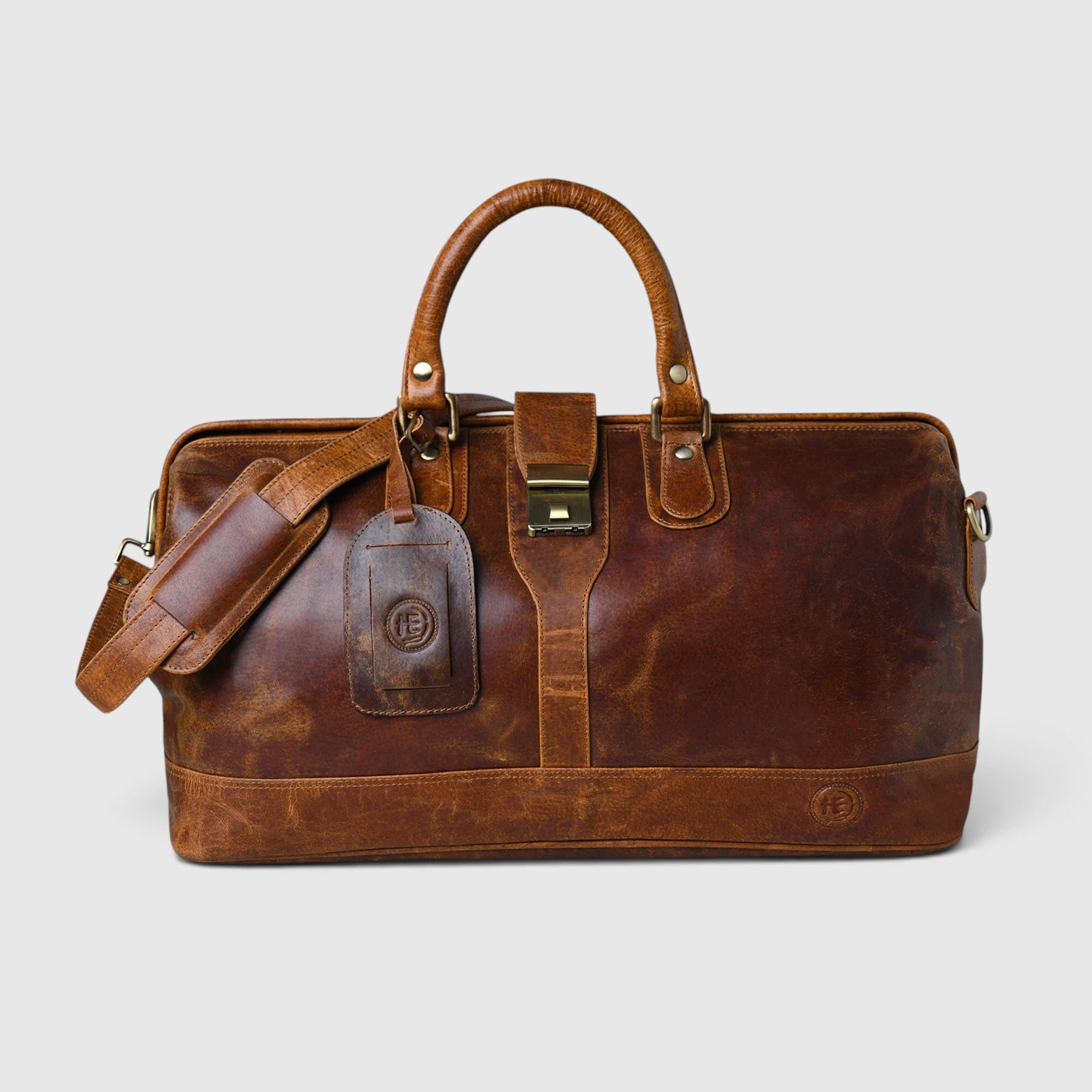 Maverick Weekender Duffle Bag - Tan Color