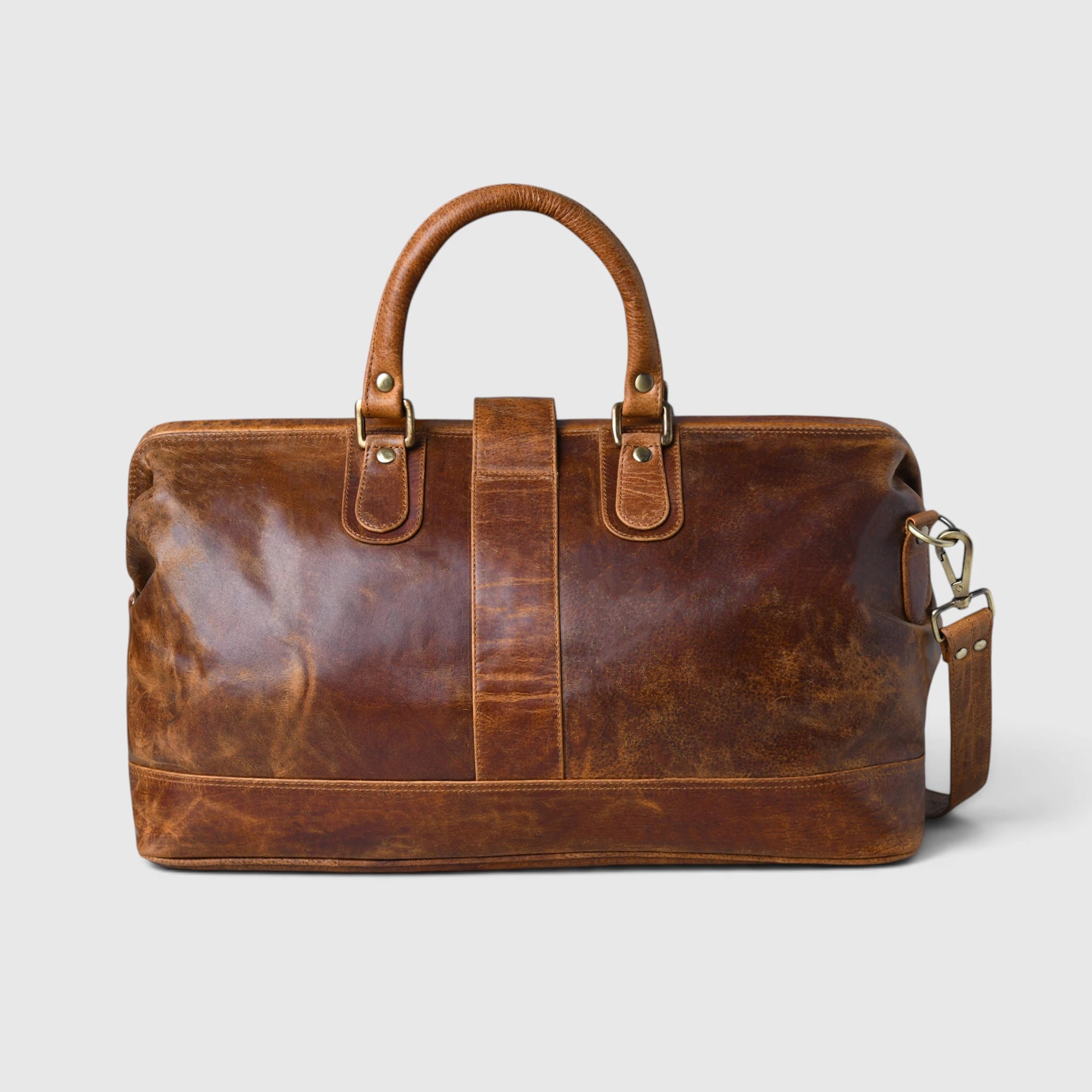 Maverick Weekender Duffle Bag - Tan Color