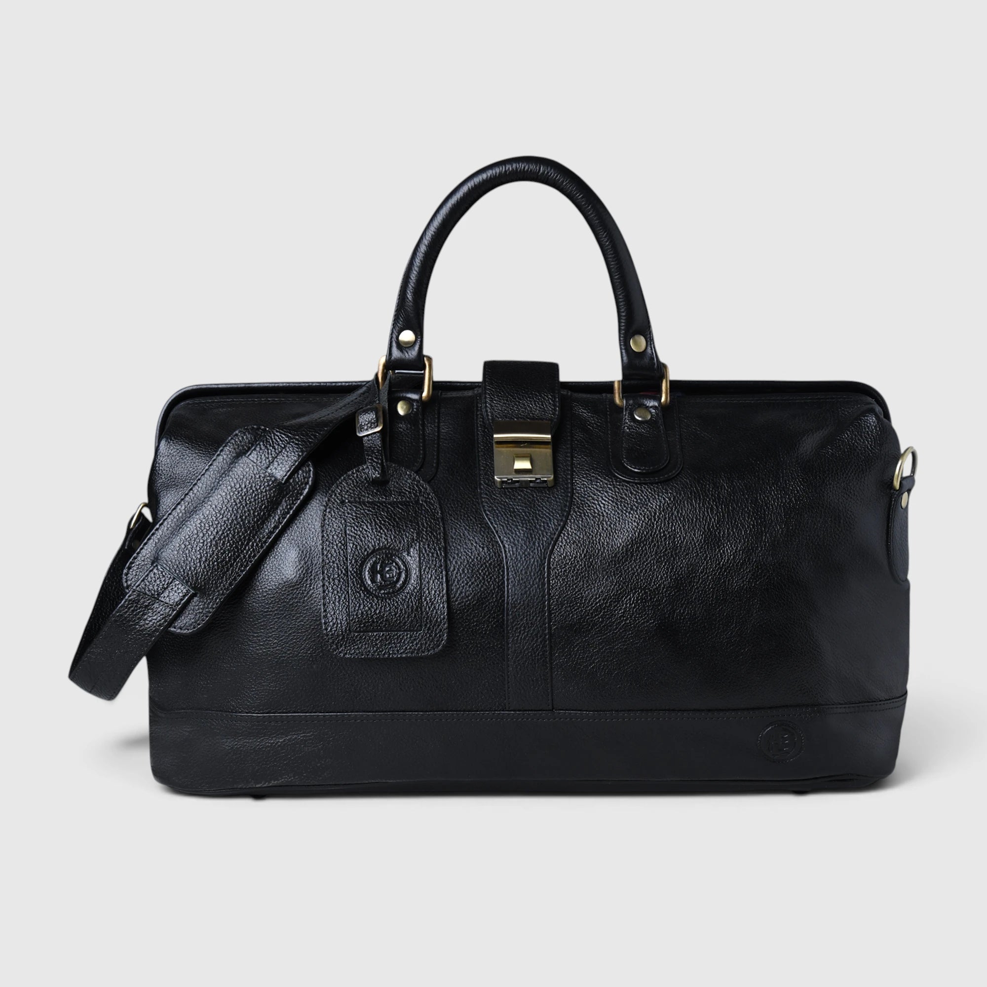 Maverick Weekender Duffle Bag - Black color