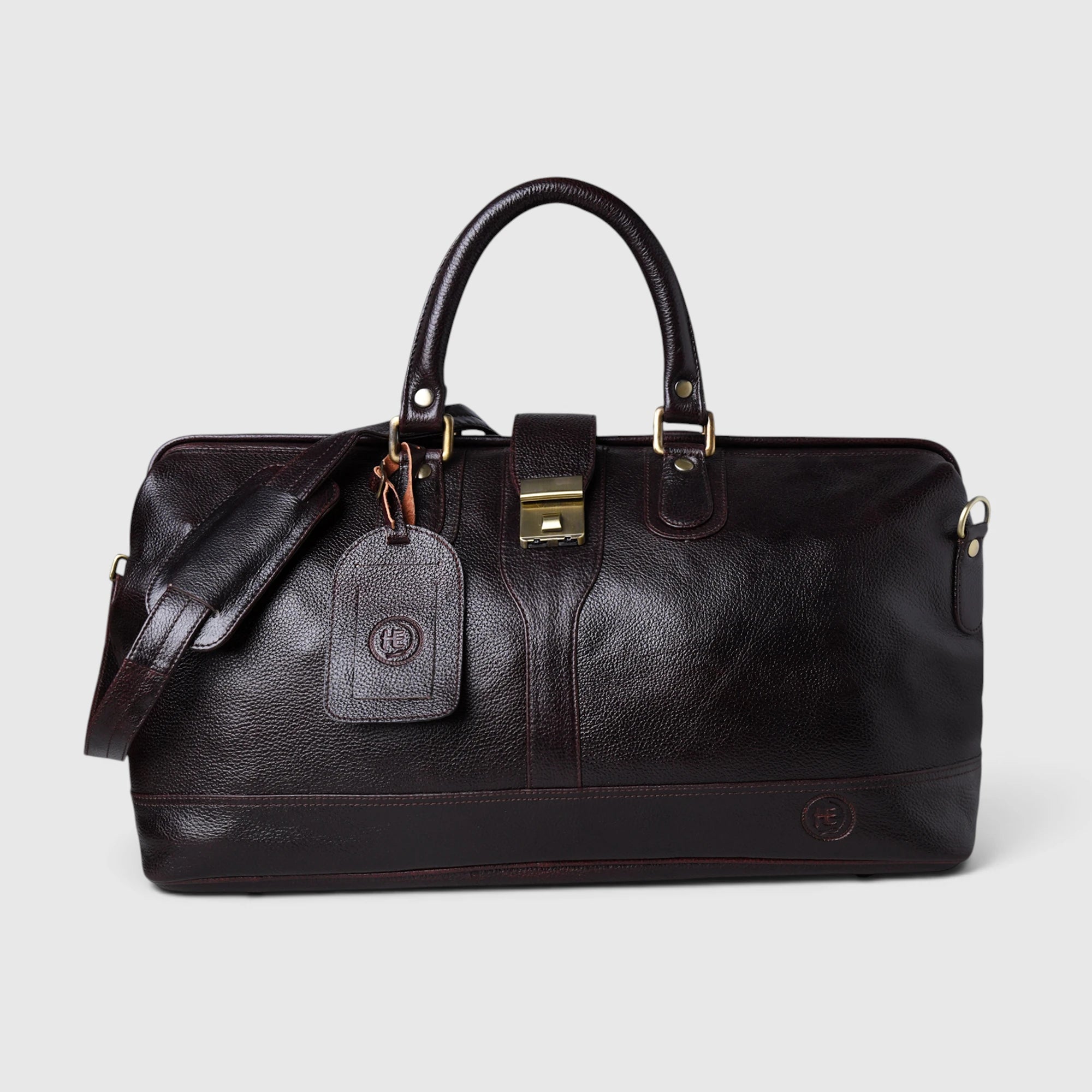 Maverick Weekender Duffle Bag - Espresso Brown