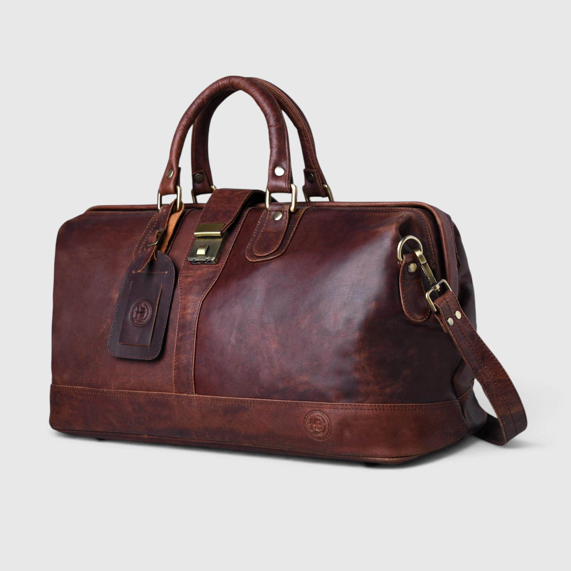 Maverick Weekender Duffle Bag - Vintage Tan