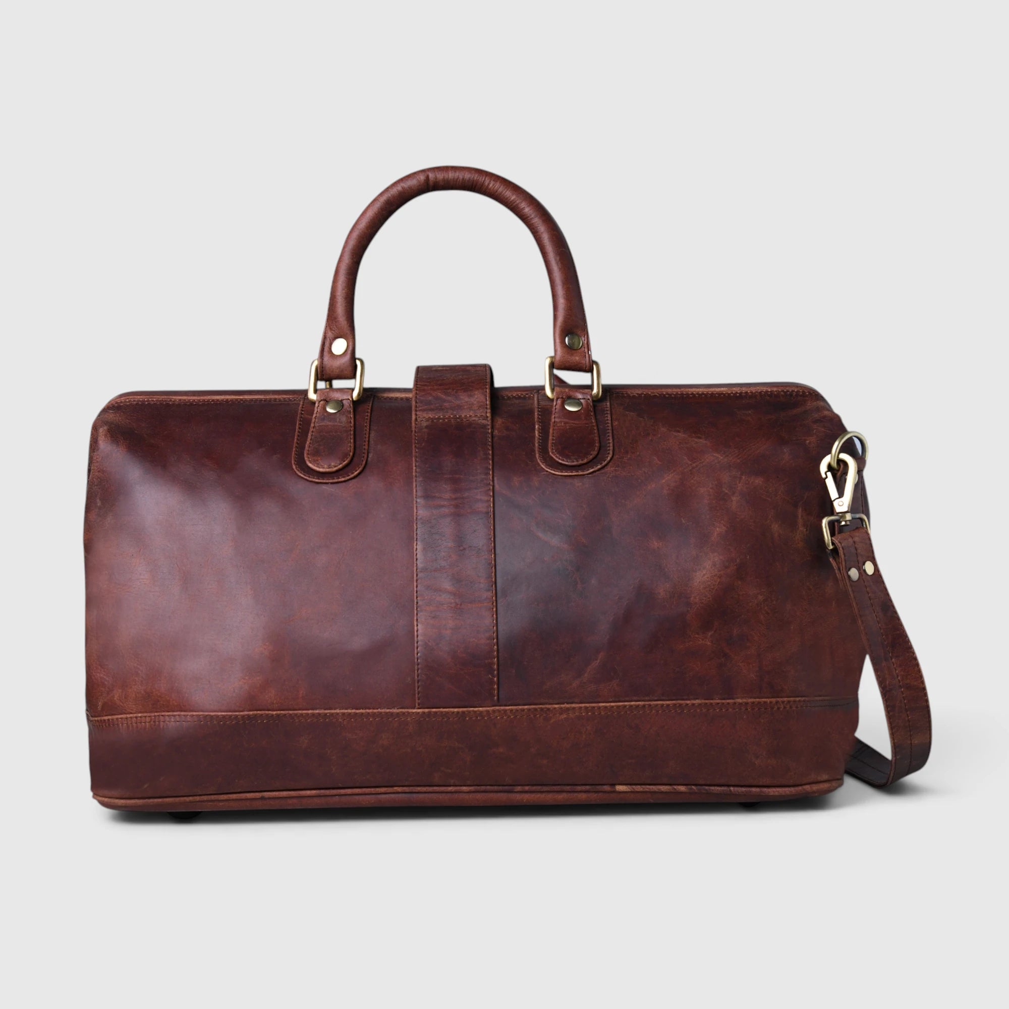 Maverick Weekender Duffle Bag - Vintage Tan