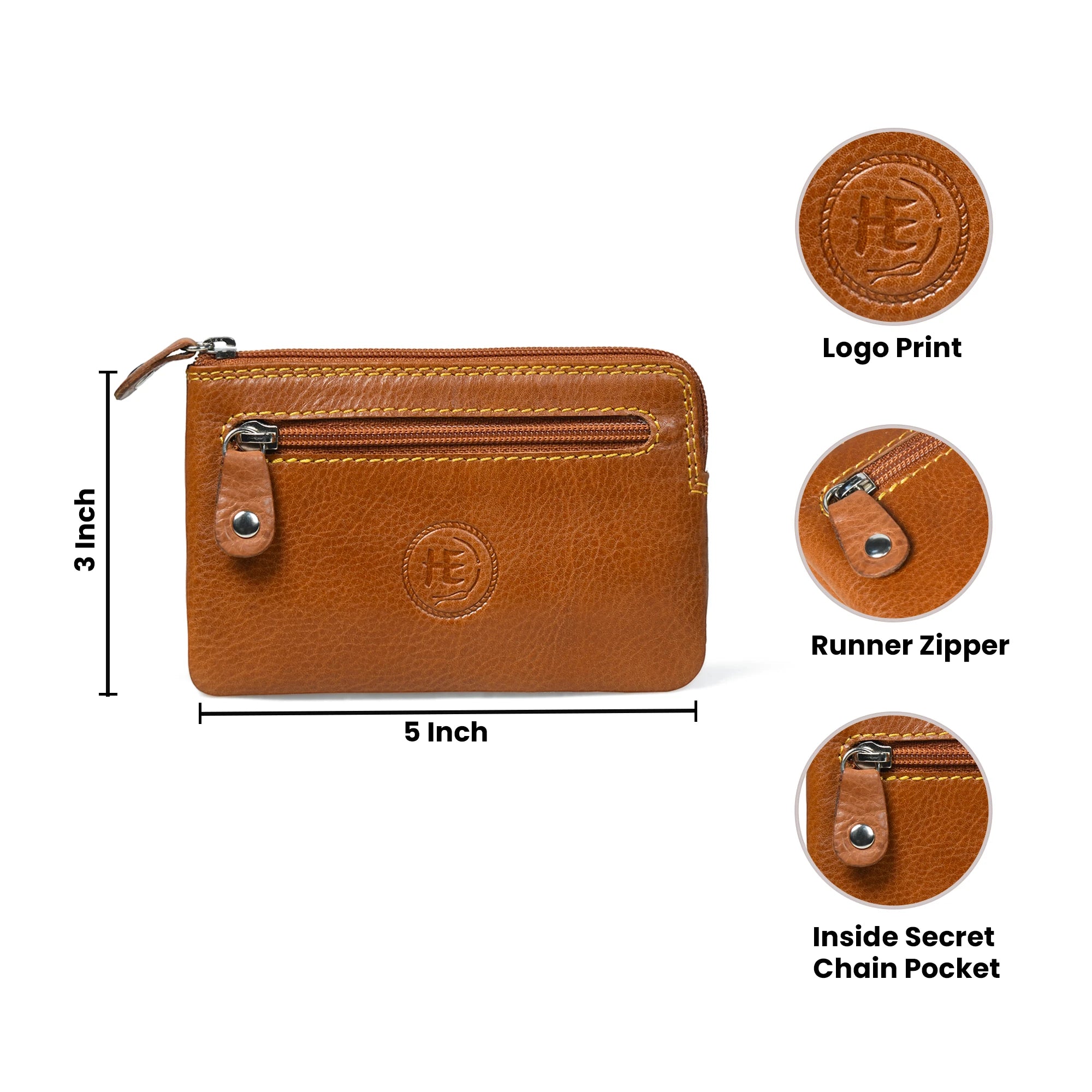 NomadCore Everyday Pouch – Tan Color