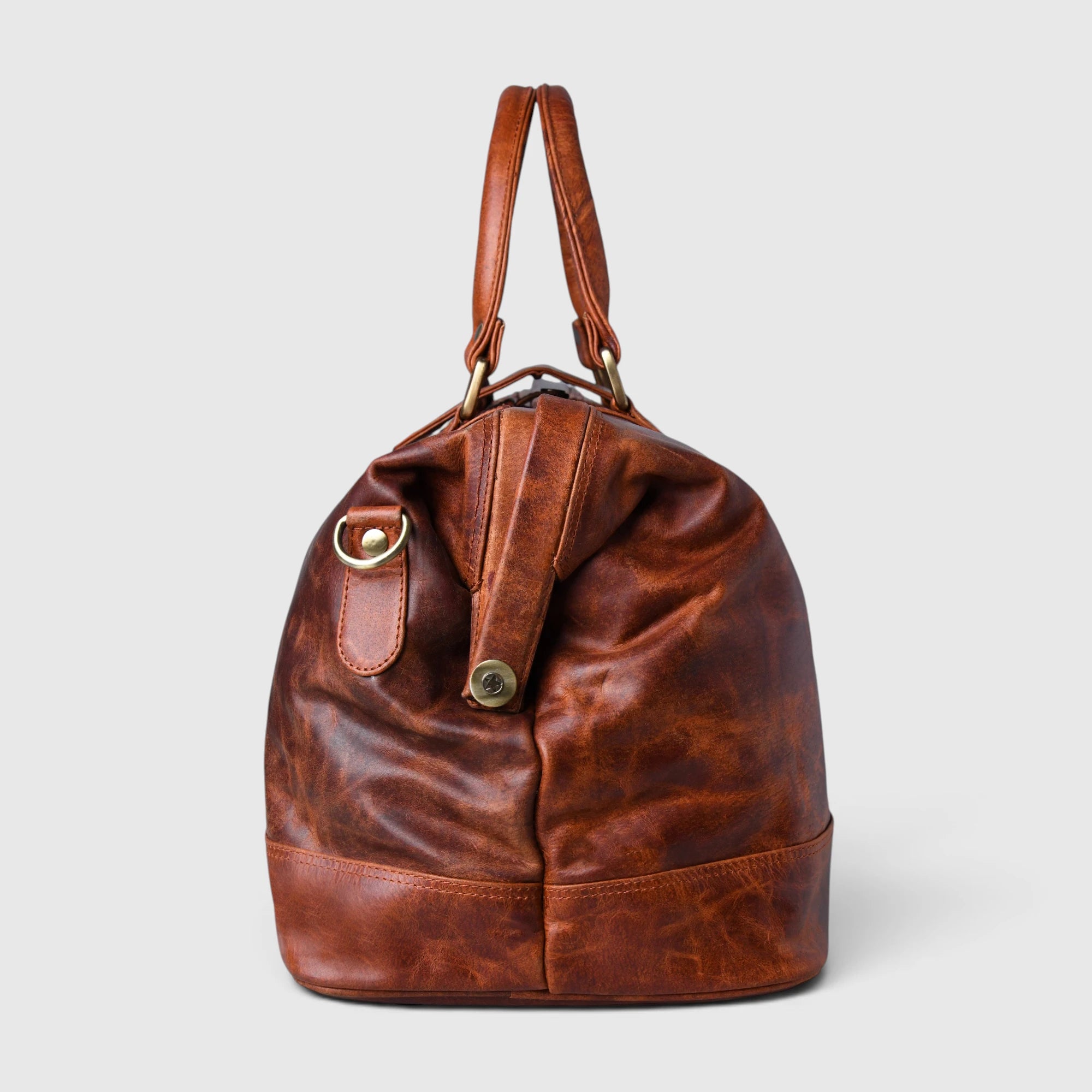 Maverick Weekender Duffle Bag - Heritage Cognac