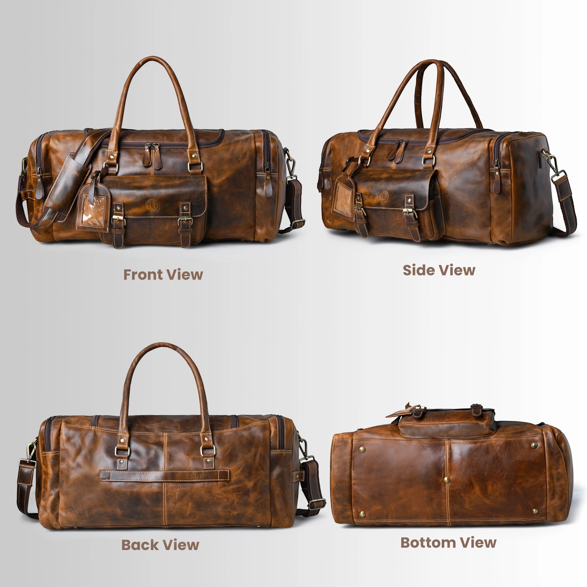 Nomad Heritage Leather Duffle Bag