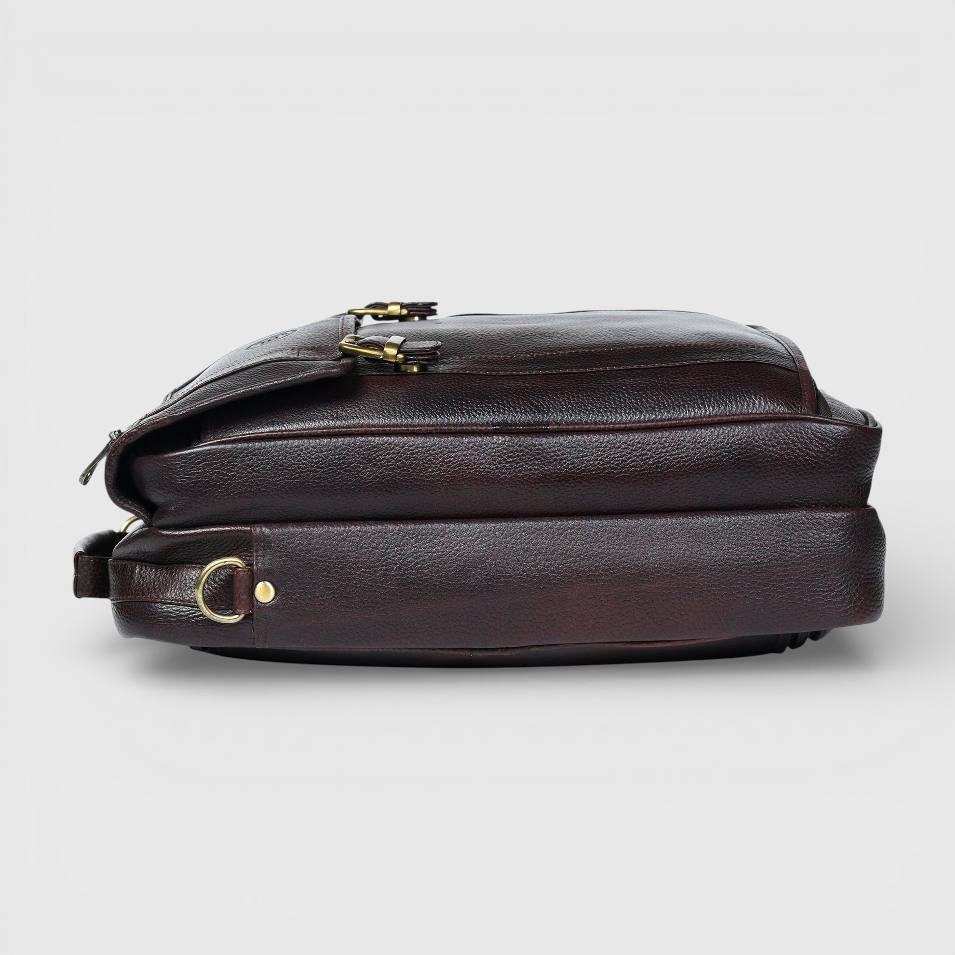 Heritage Voyager Convertible Vintage Leather Backpack – Laptop Travel & Office Bag | Maroon