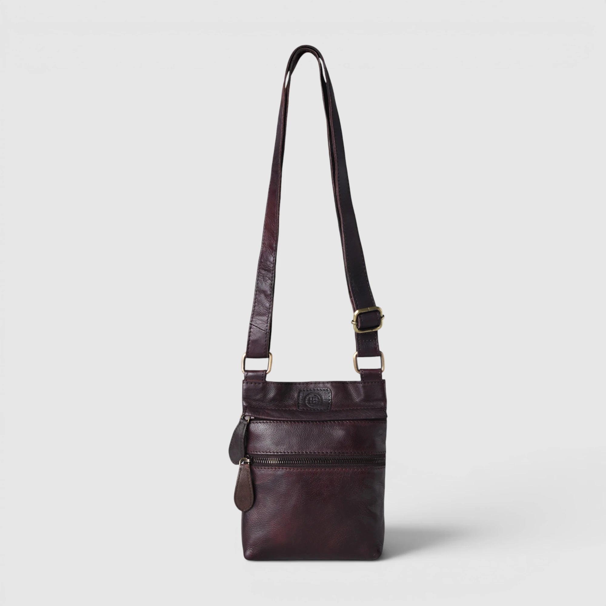 Vintage Terra Crossbody Bag - Expresso brown
