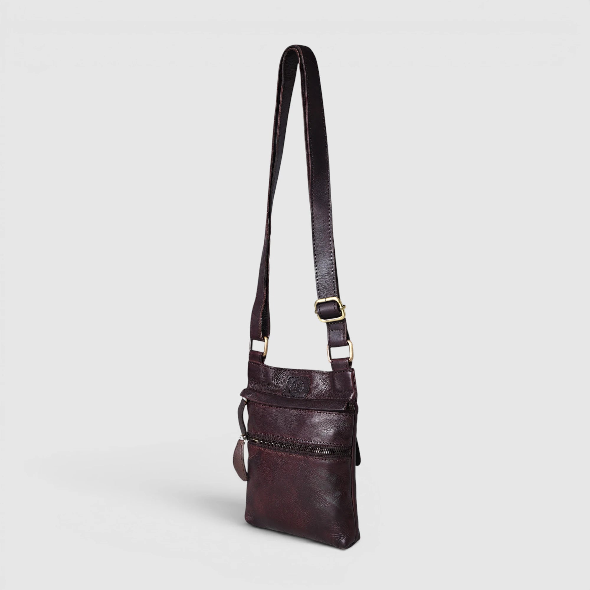 Vintage Terra Crossbody Bag - Expresso brown