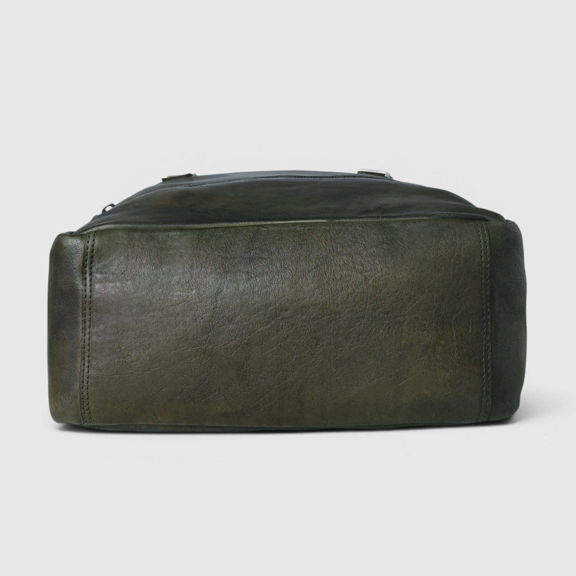 Oakridge Leather Backpack – Forest Green