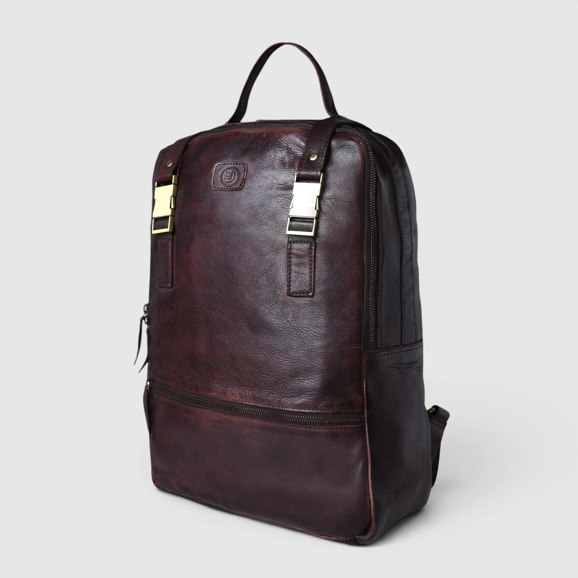Oakridge Leather Backpack – Expresso Brown