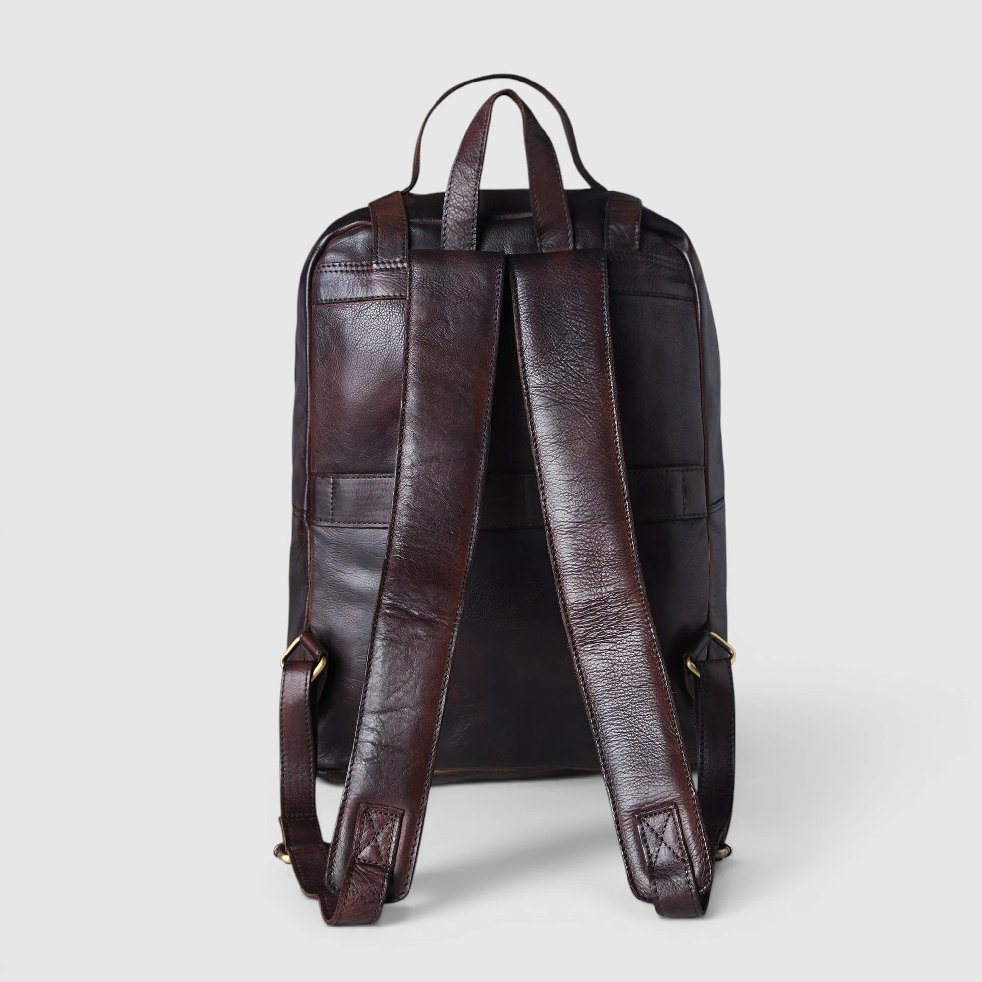 Oakridge Leather Backpack – Expresso Brown