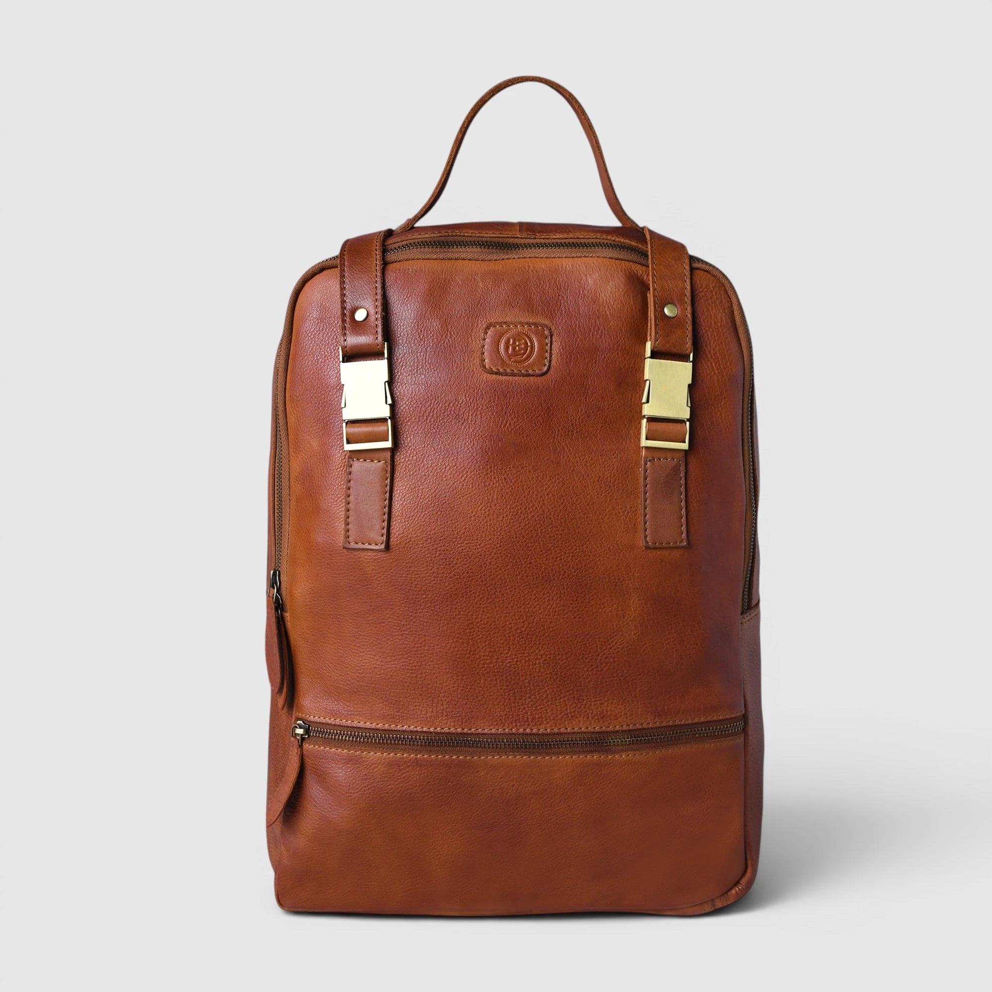 Oakridge Leather Backpack – Vintage Tan