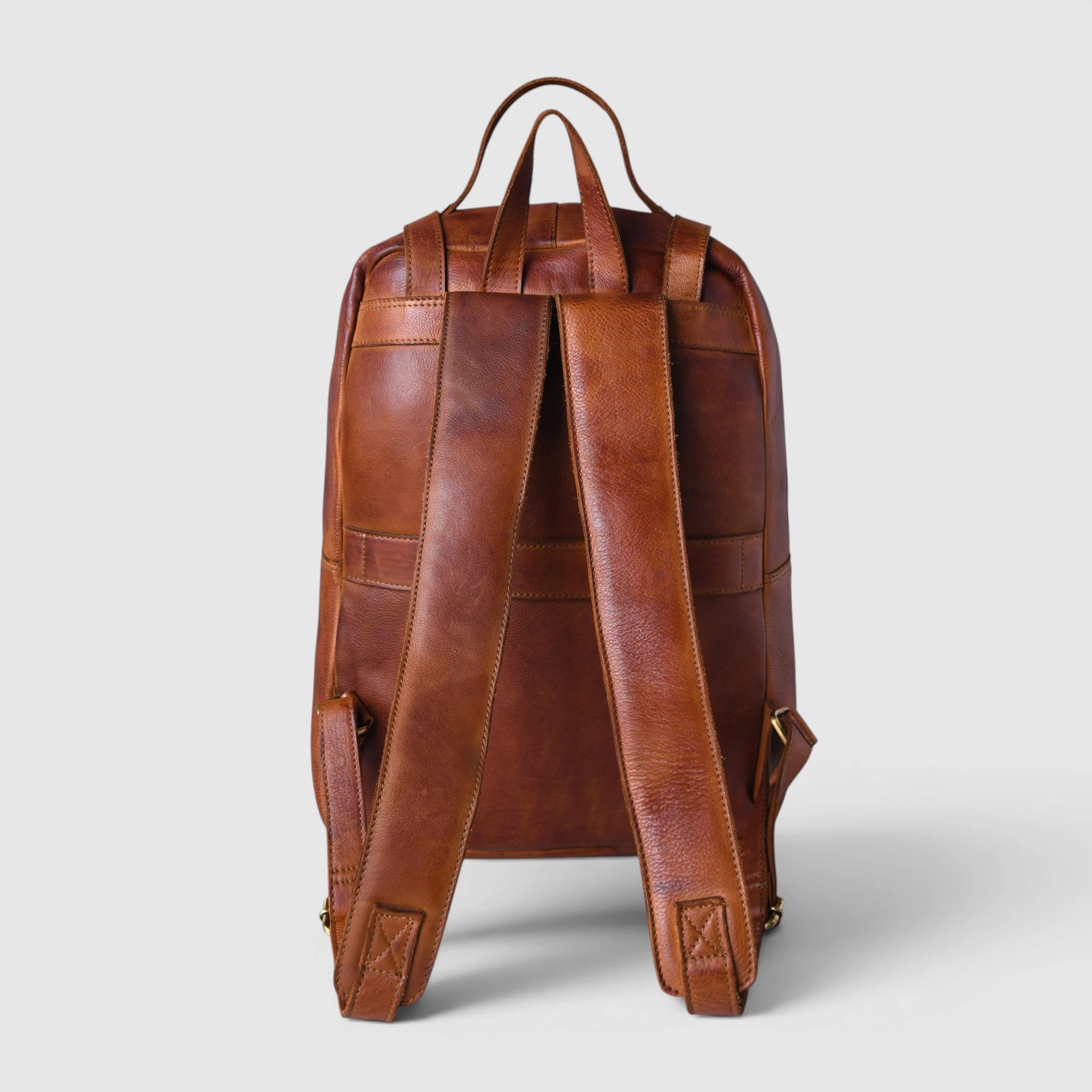 Oakridge Leather Backpack – Vintage Tan