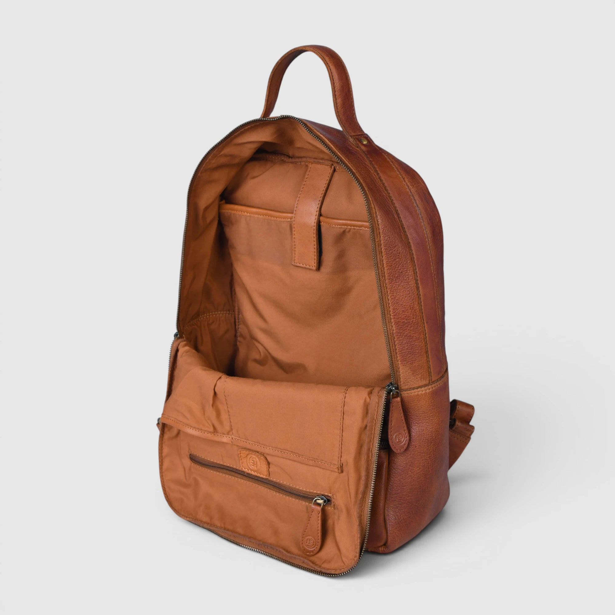 Oakridge Leather Backpack – Vintage Tan