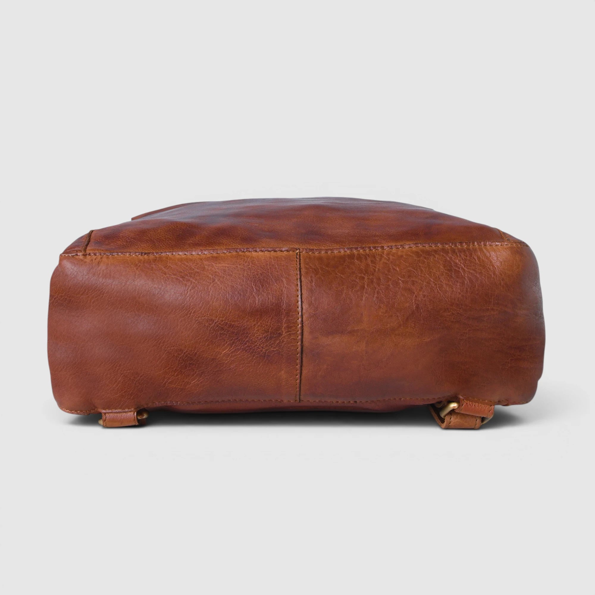 Siena Convertible Leather Backpack – Saddle Tan