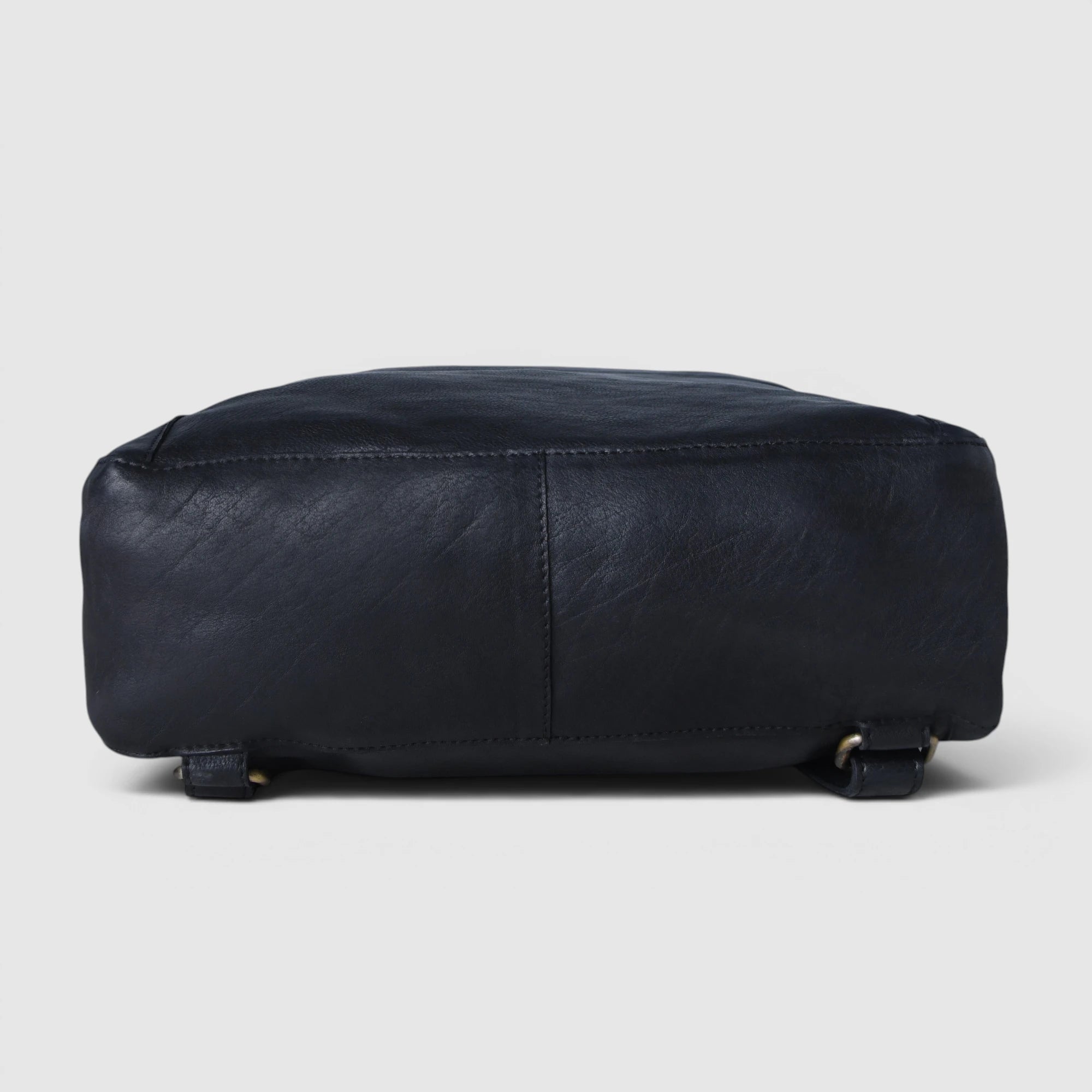 Siena Convertible Leather Backpack  – Black