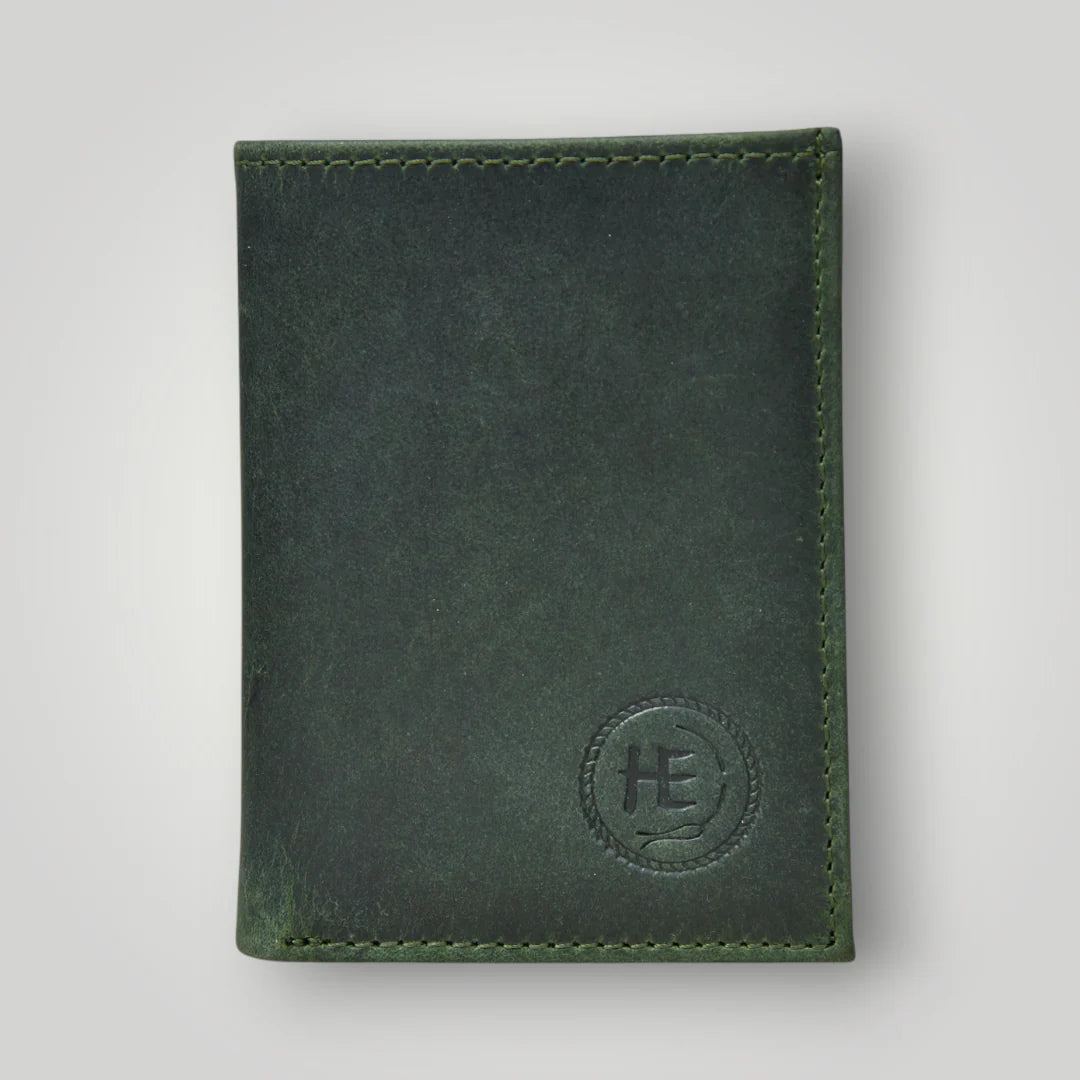 Ironwood Leather Wallet - Rich Green