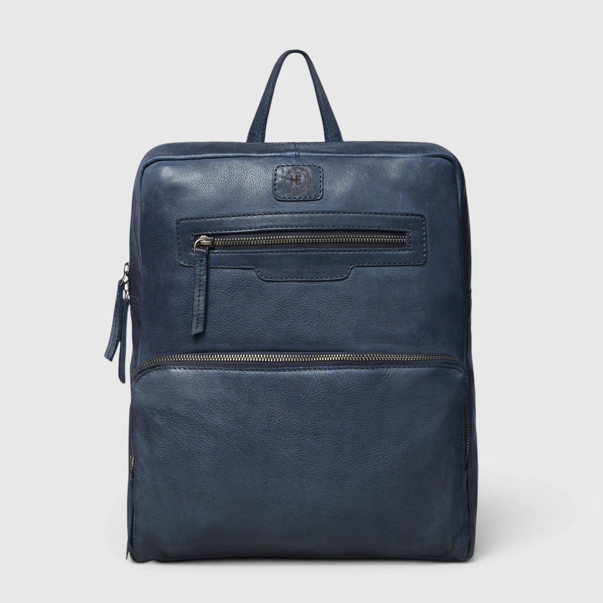 Urbancrest Leather Backpack – Cobalt Blue