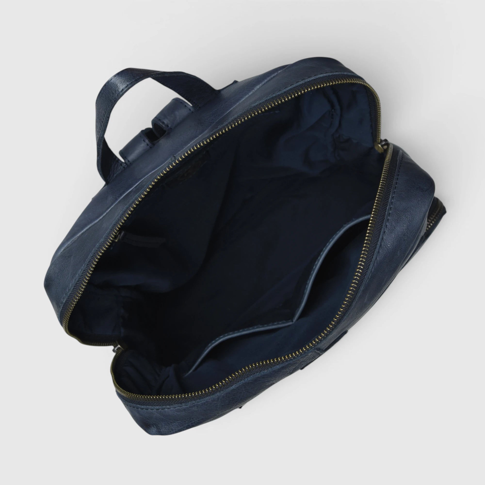 Urbancrest Leather Backpack – Cobalt Blue