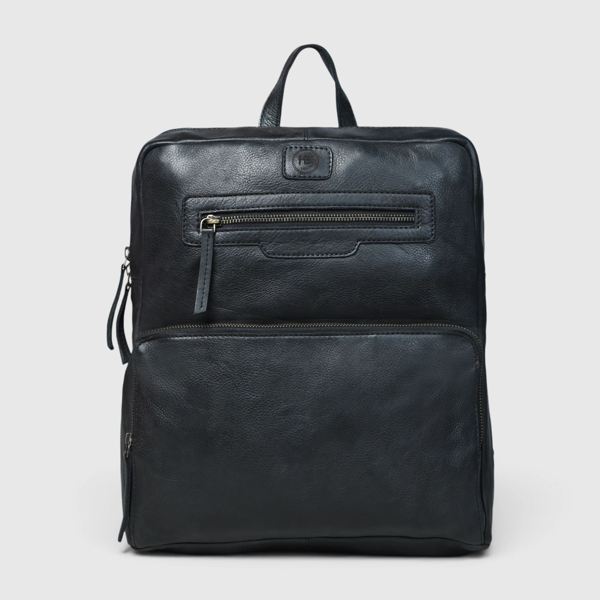 Urbancrest Leather Backpack – Black