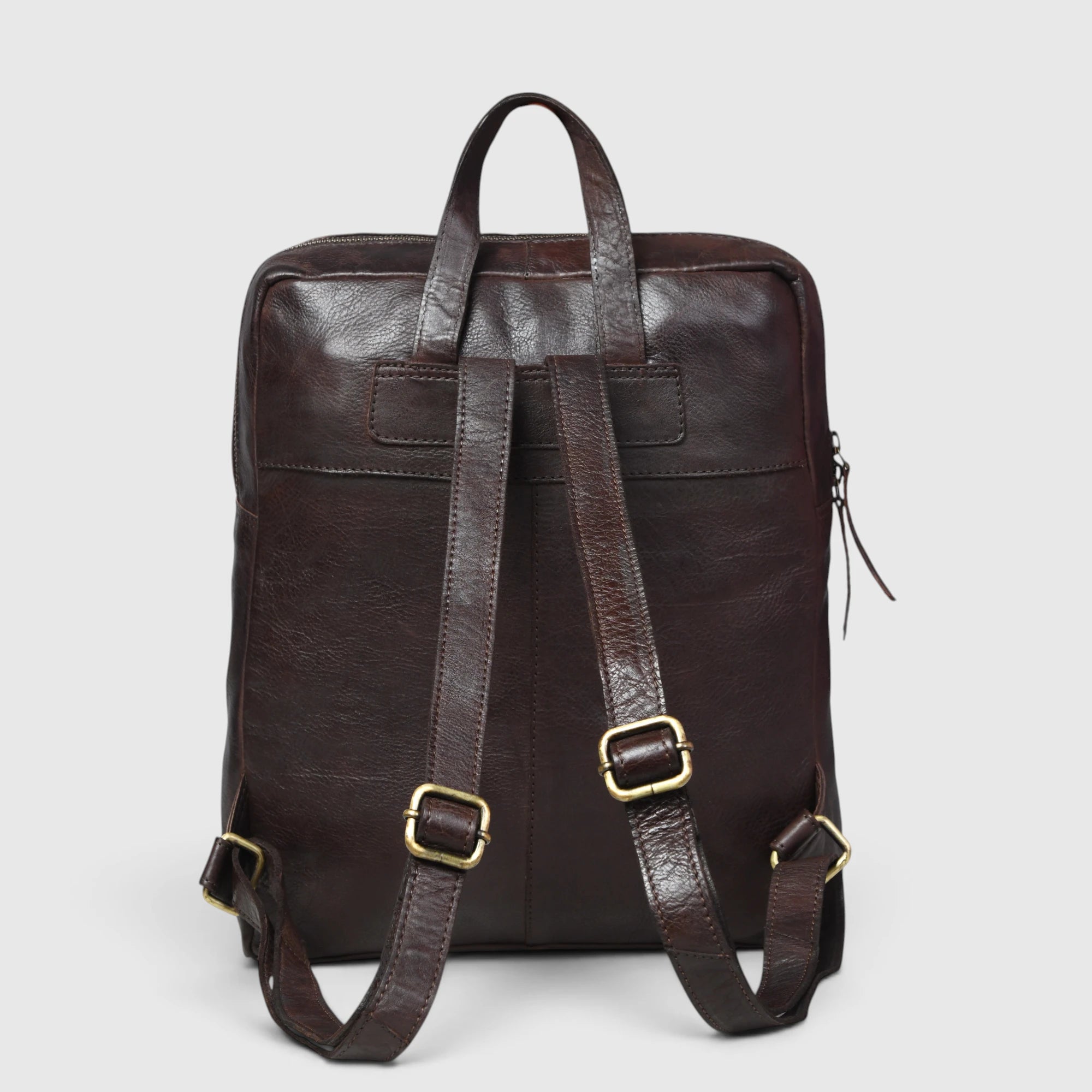 Urbancrest Leather Backpack – Espresso Brown