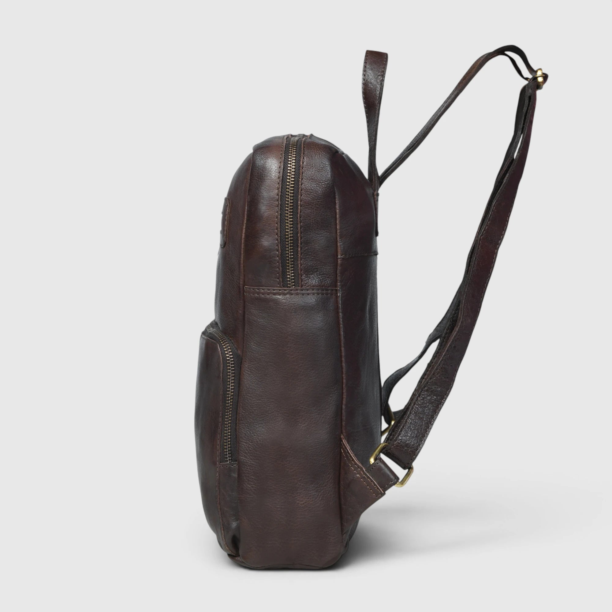 Urbancrest Leather Backpack – Espresso Brown