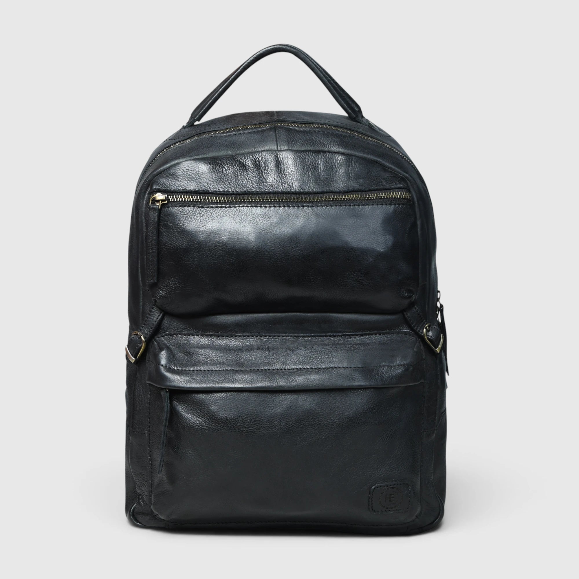 Evercrest Leather Backpack – Black color
