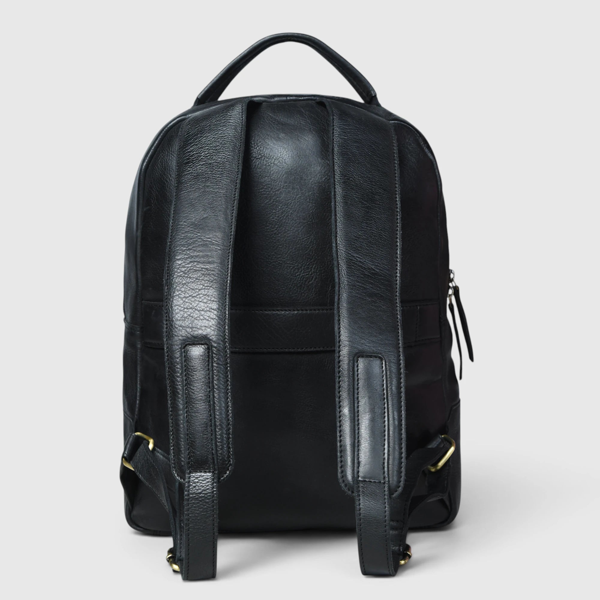 Evercrest Leather Backpack – Black color