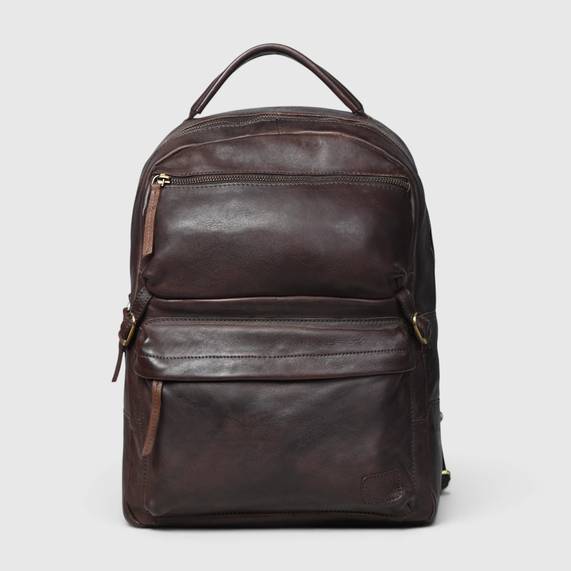 Evercrest Leather Backpack – Vintage Cocoa