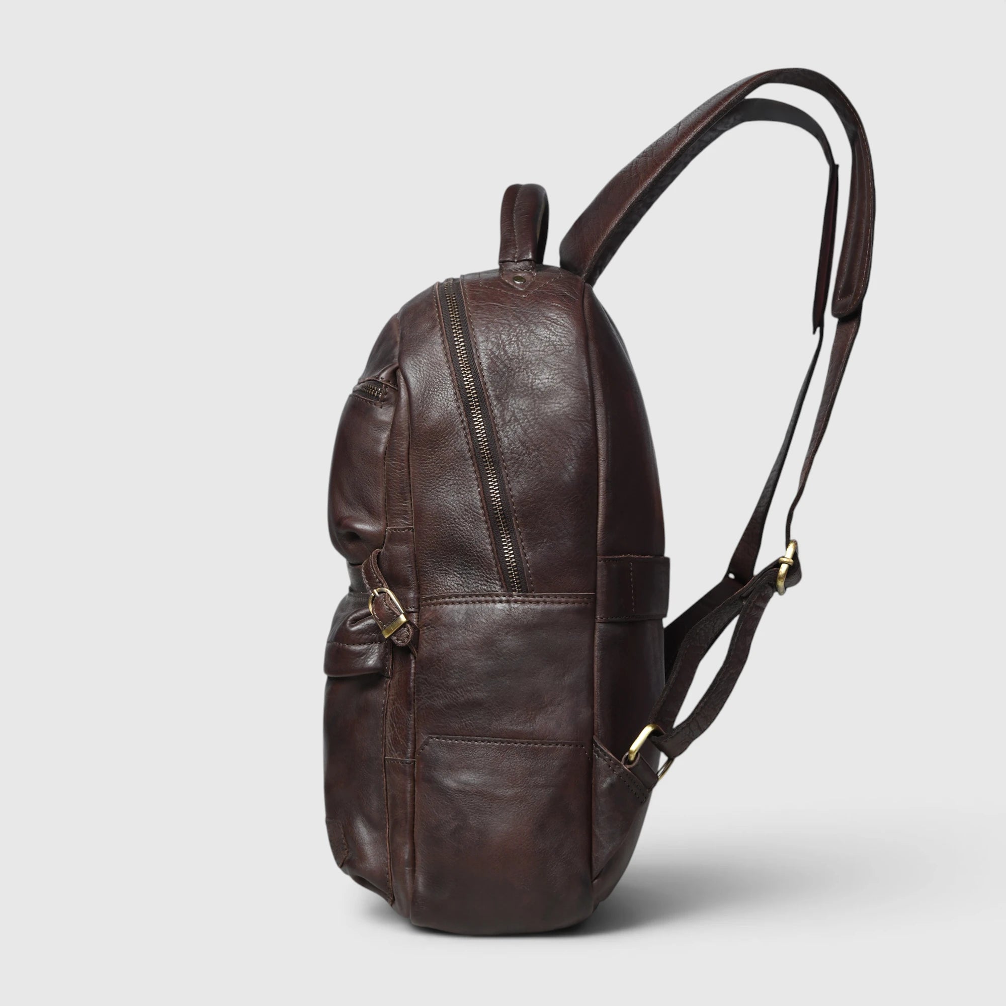 Evercrest Leather Backpack – Vintage Cocoa