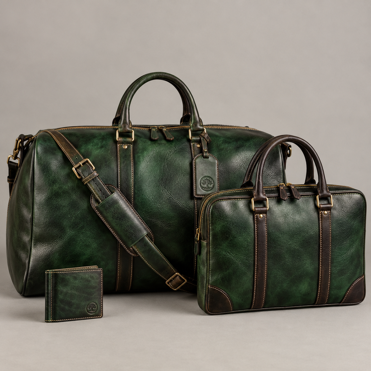 3-Piece Leather Set