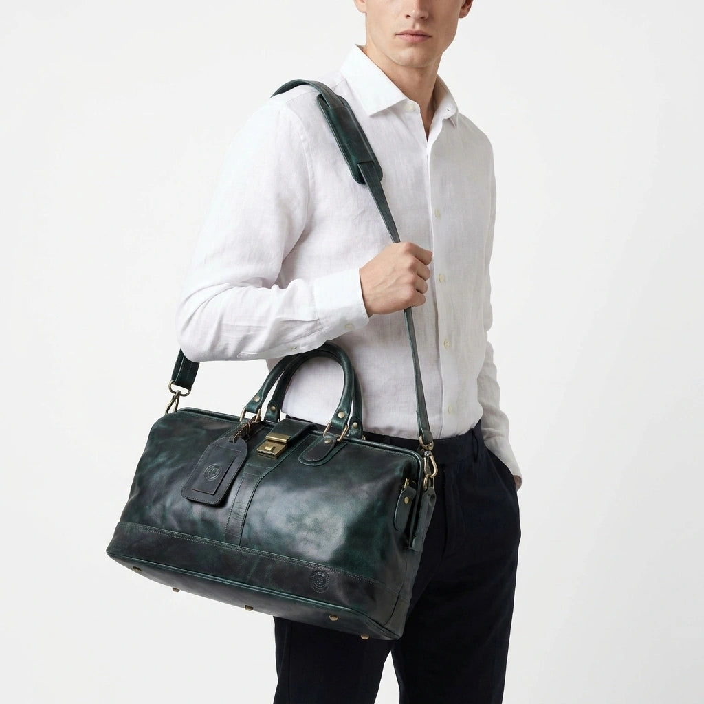 Maverick Weekender Duffle Bag - Rich Green